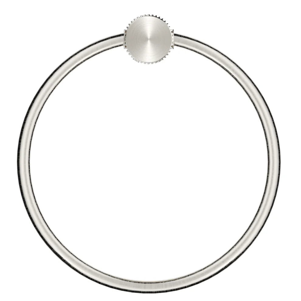 Bella Vista Mica Fluted 9-Piece Bathroom Package | Brushed Nickel