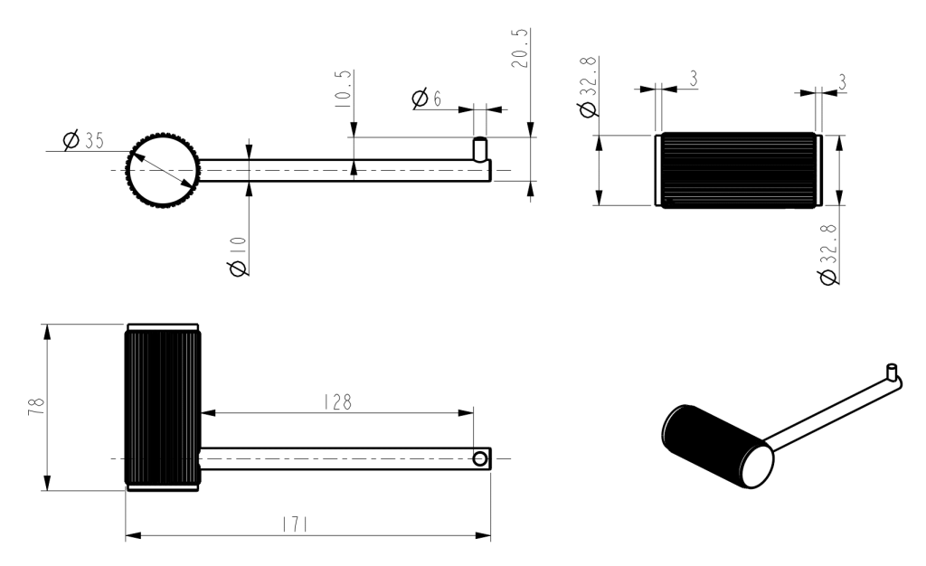 Bella Vista Mica Fluted 9-Piece Bathroom Package | Brushed Nickel