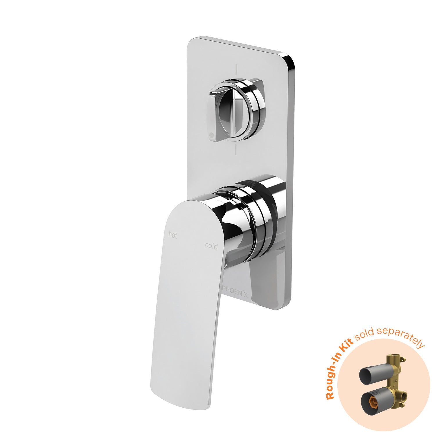 Phoenix Mekko SwitchMix Shower / Bath Diverter Mixer (Fit-Off Kit Only)