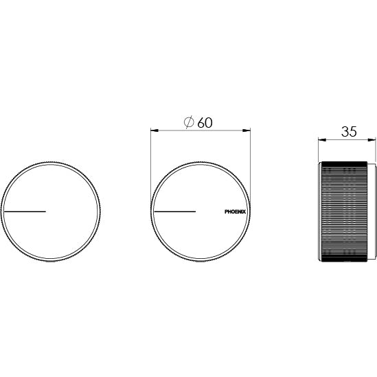 Phoenix Axia Wall Top Assemblies – Lead Free