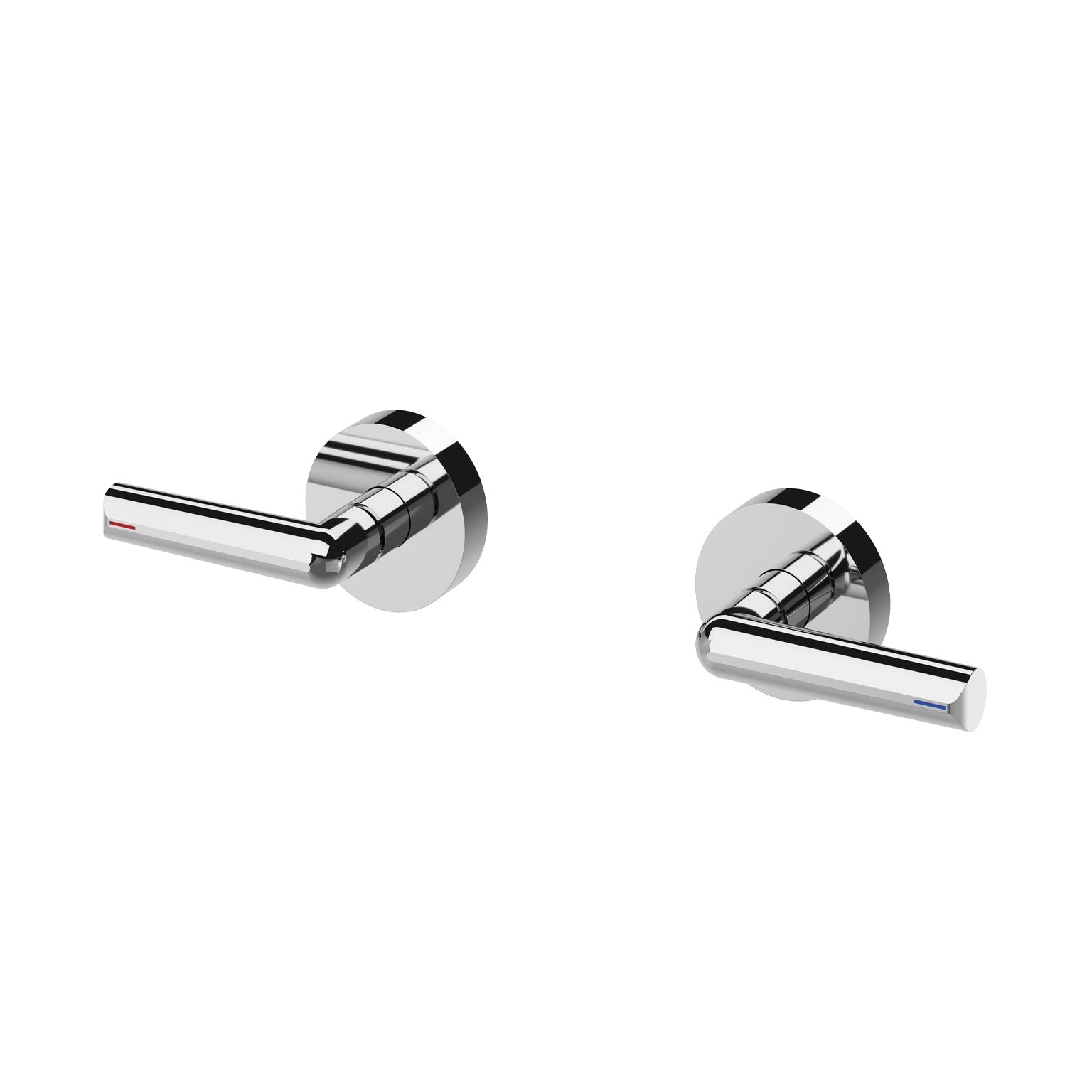 Phoenix Vivid Slimline Plus Lever Wall Top Assemblies 15mm Extended Spindles – Lead Free