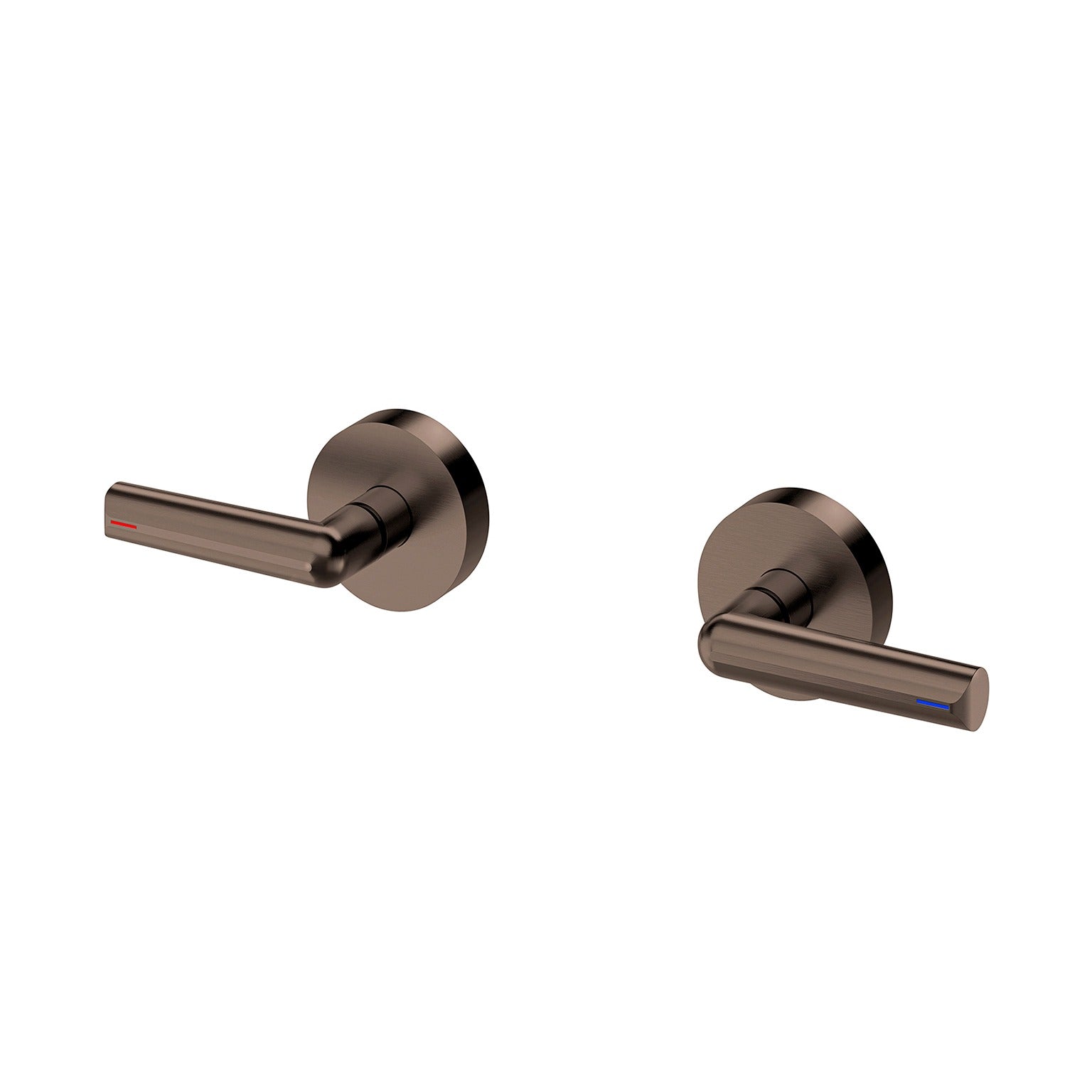 Phoenix Vivid Slimline Plus Lever Wall Top Assemblies 15mm Extended Spindles – Lead Free