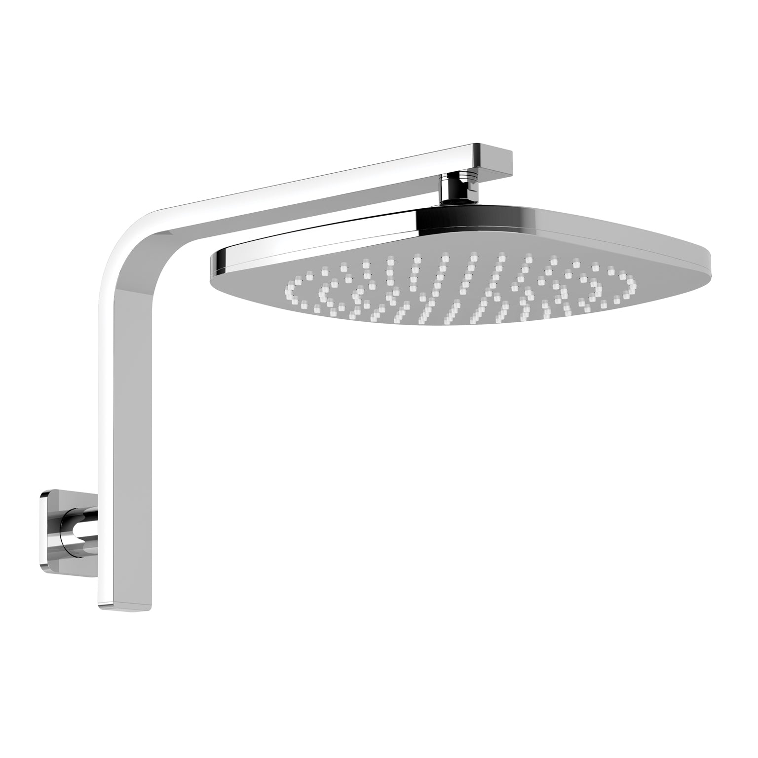 Phoenix Nuage High-Rise Shower Arm and Rose