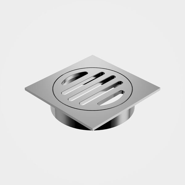 Caroma Square Floor Waste - 80mm Outlet