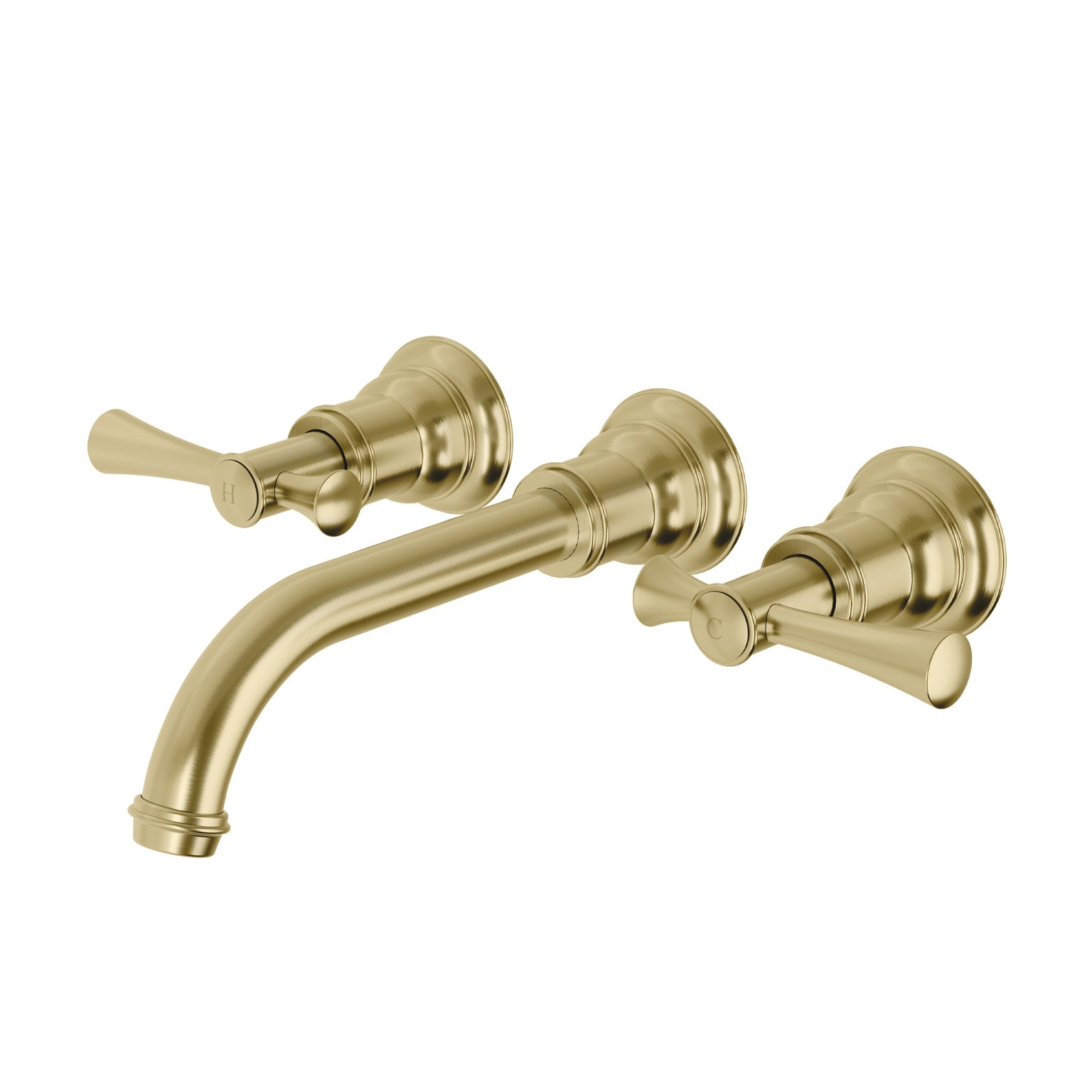 Phoenix Cromford Wall Basin / Bath Set 180mm – Lead Free