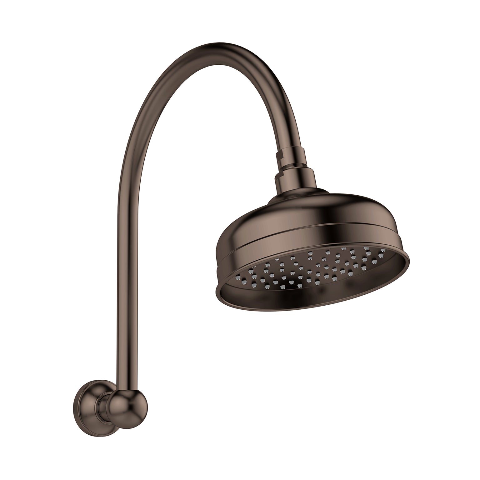 Phoenix Cromford High-Rise Shower Arm and Rose