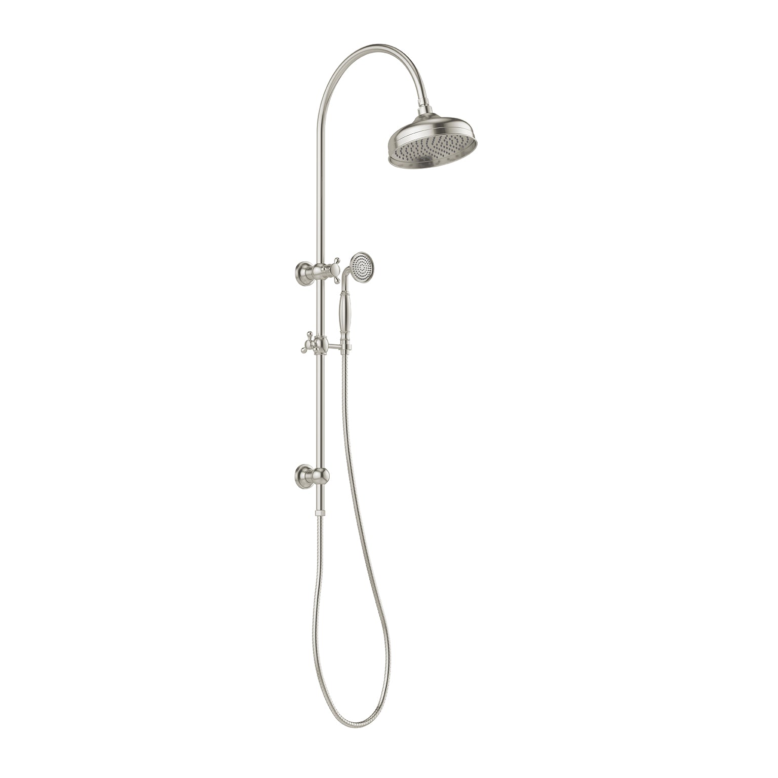 Phoenix Cromford Twin Shower 210mm Rose