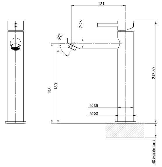 Phoenix Pina Vessel Mixer – 6 Star – Lead Free