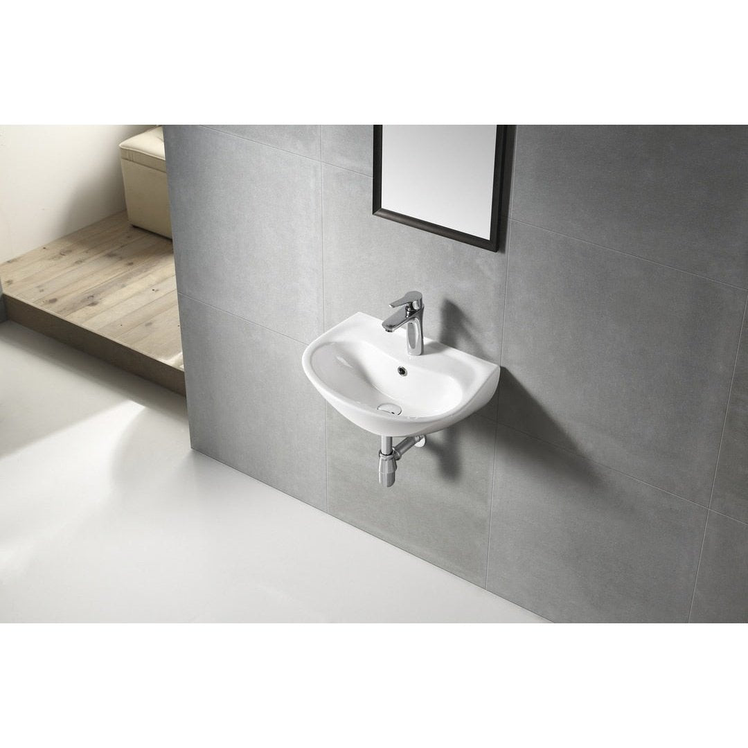 MOBI Wall Hung Basin WB 5035W - Blue Bathware