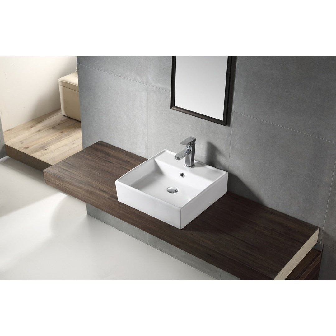 MAYFAIR Above Counter Basin WB 4032 - Blue Bathware