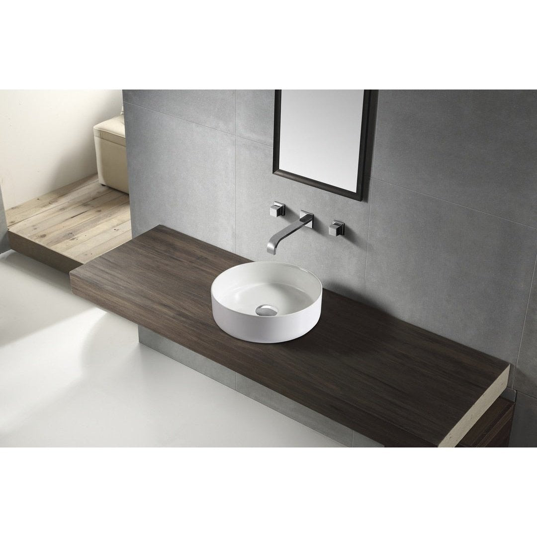 JAMIE Above Counter Basin WB 3535 - Blue Bathware