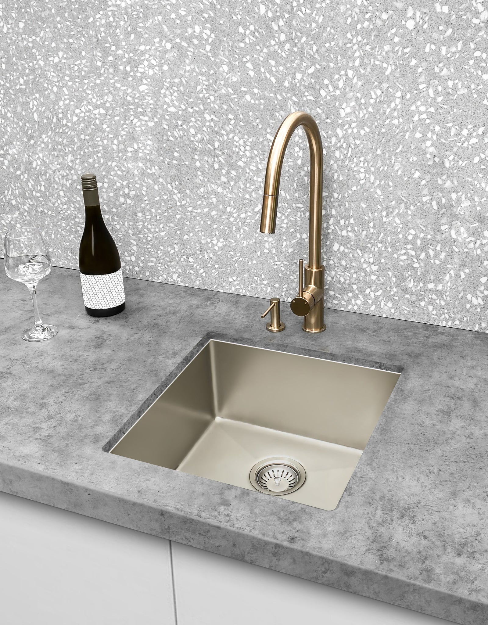 Meir Piccola Out Kitchen Mixer Tap