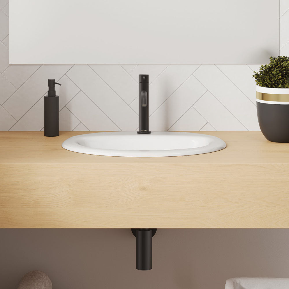 Fienza Kaya Basin Mixer - Matte Black