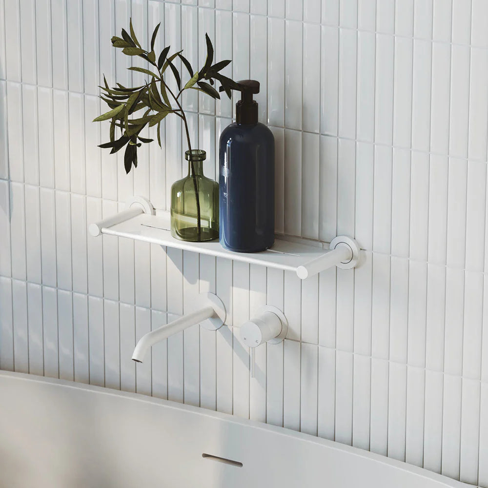 Fienza Kaya Bathroom 9 Piece Package – Matte White