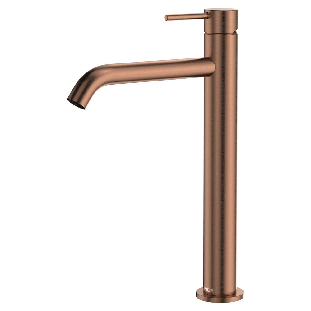 Fienza Kaya Bathroom 10 Piece Package – Brushed Copper