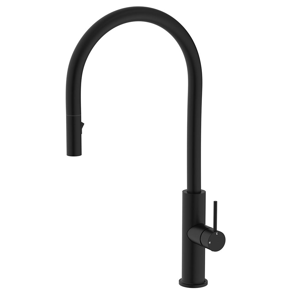 Kaya Pull-Out Sink Mixer - Matte Black