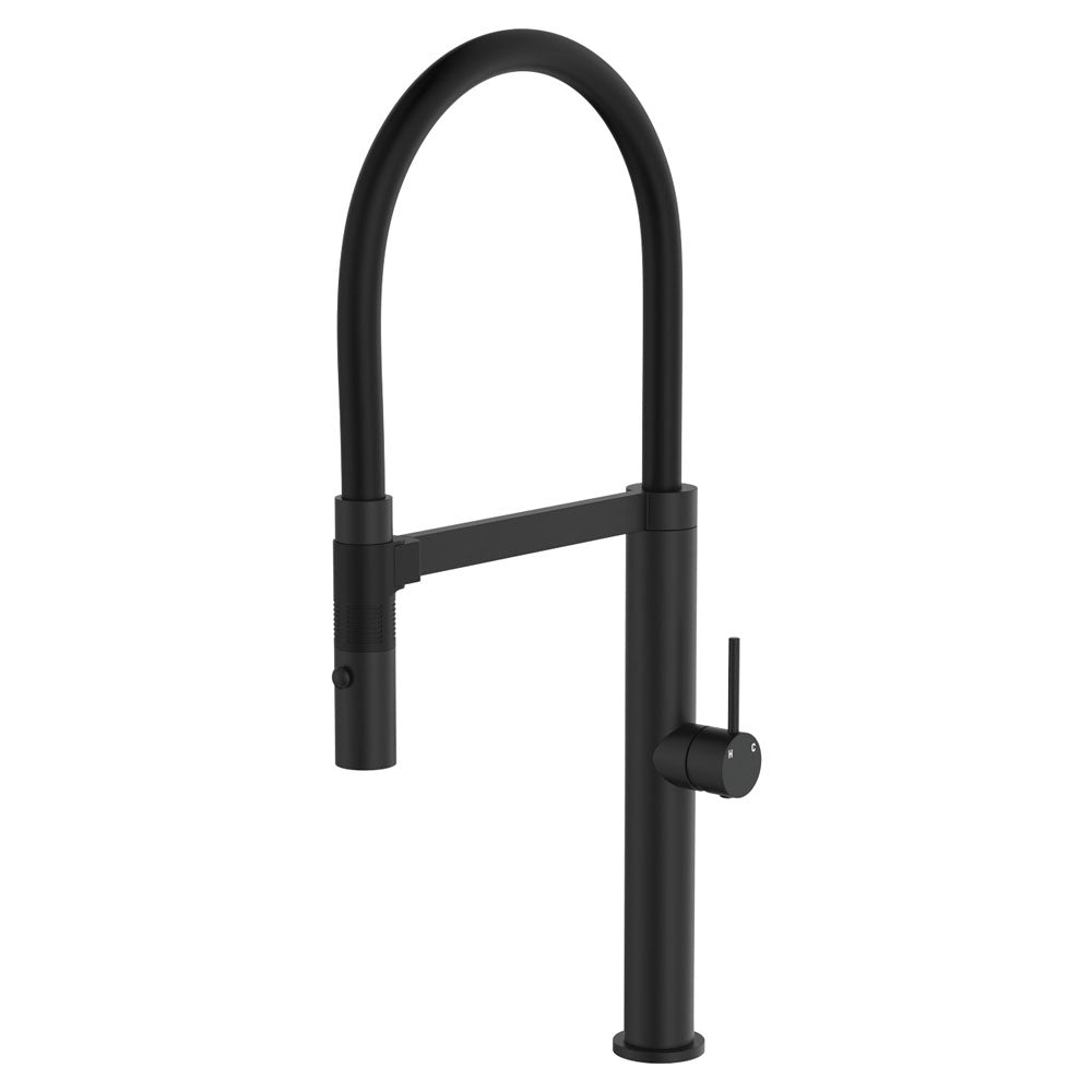 Kaya Pull Down Sink Mixer - Matte Black