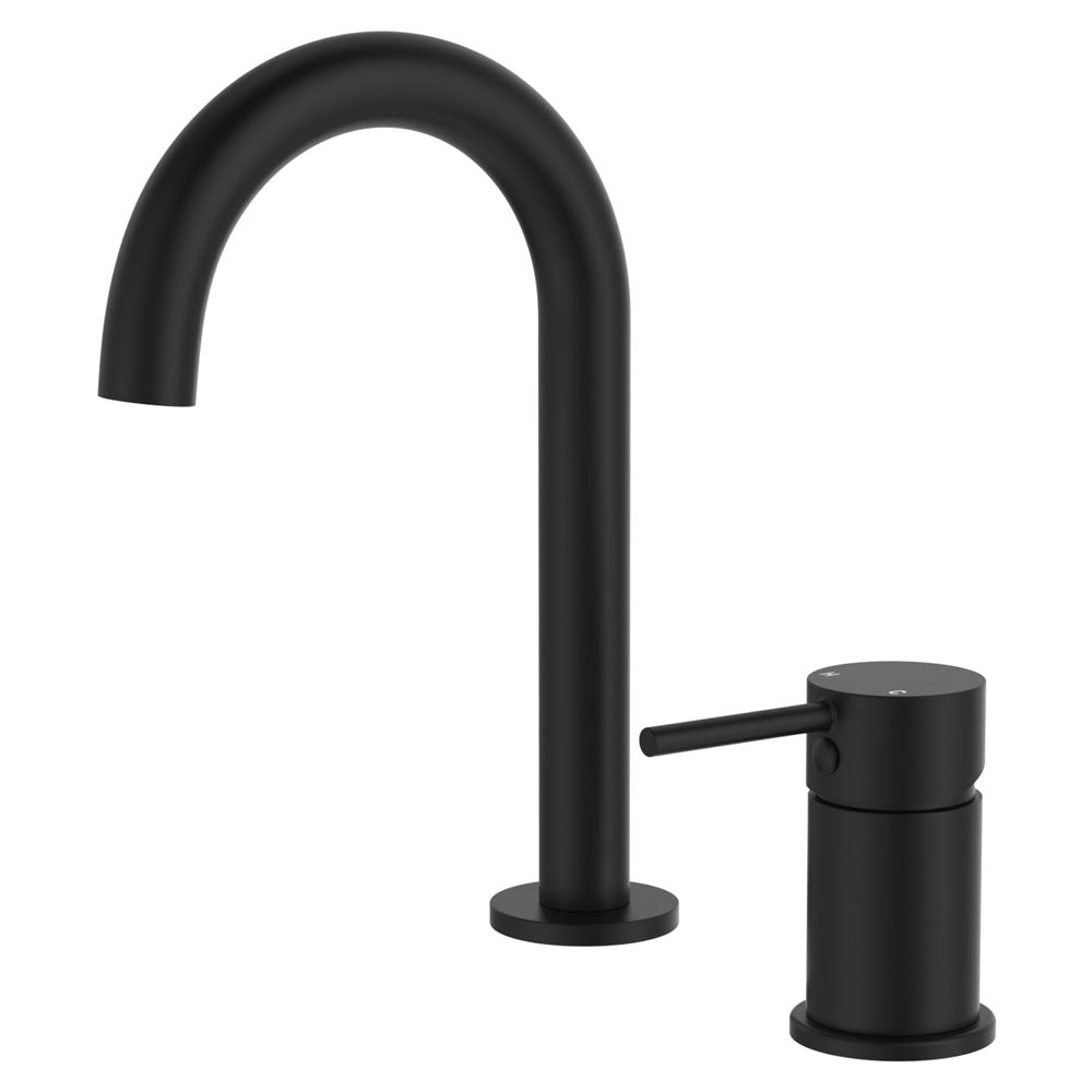 Kaya Hob Mixer Set - Matte Black