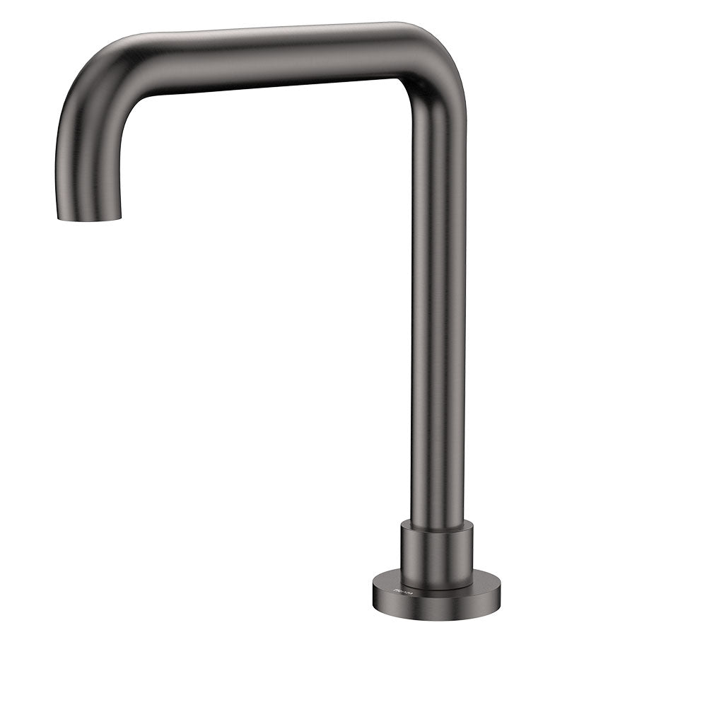 Fienza Kaya Squareline Hob Outlet - Gun Metal