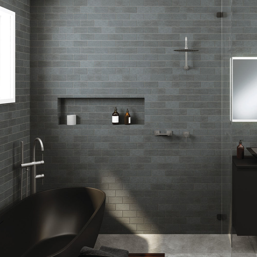 Sansa Wall Mixer, Square Plate
