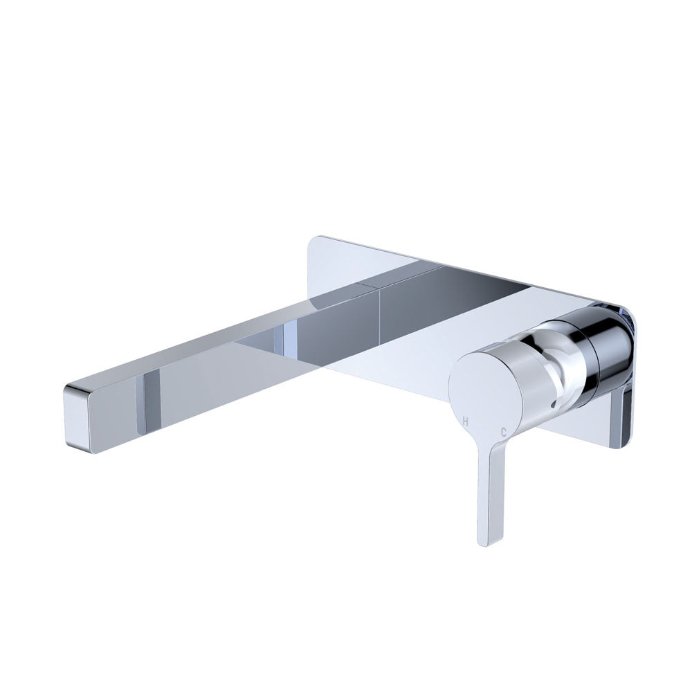 Sansa Wall Basin Mixer Set - Chrome