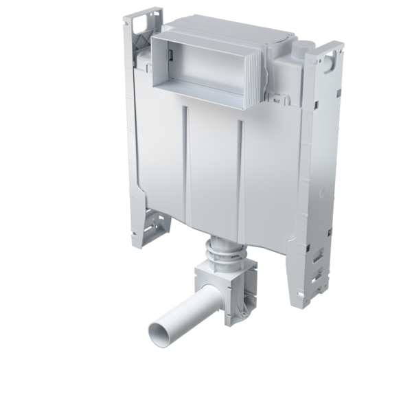 Caroma Invisi II 4.5/3L Cistern with Adjustable Flush Pipe