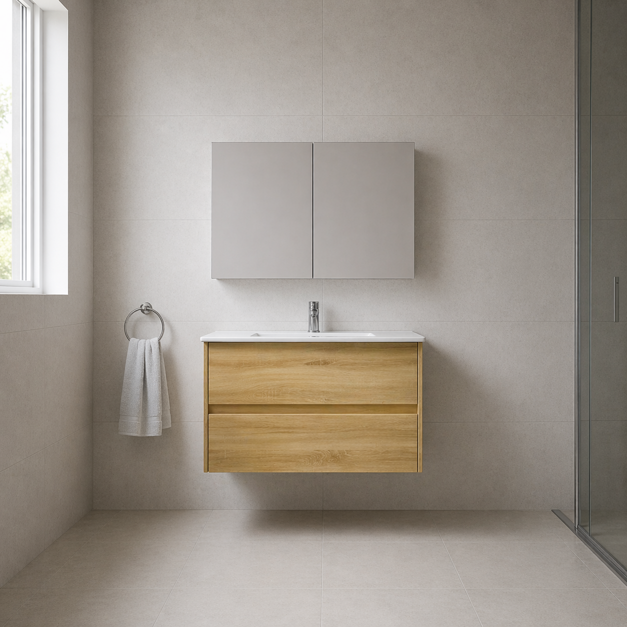 NUTRO Wall Hung Vanity