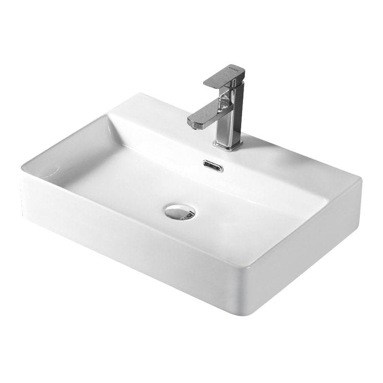BRAVO 600 Above Counter Basin WB 6042 - Blue Bathware