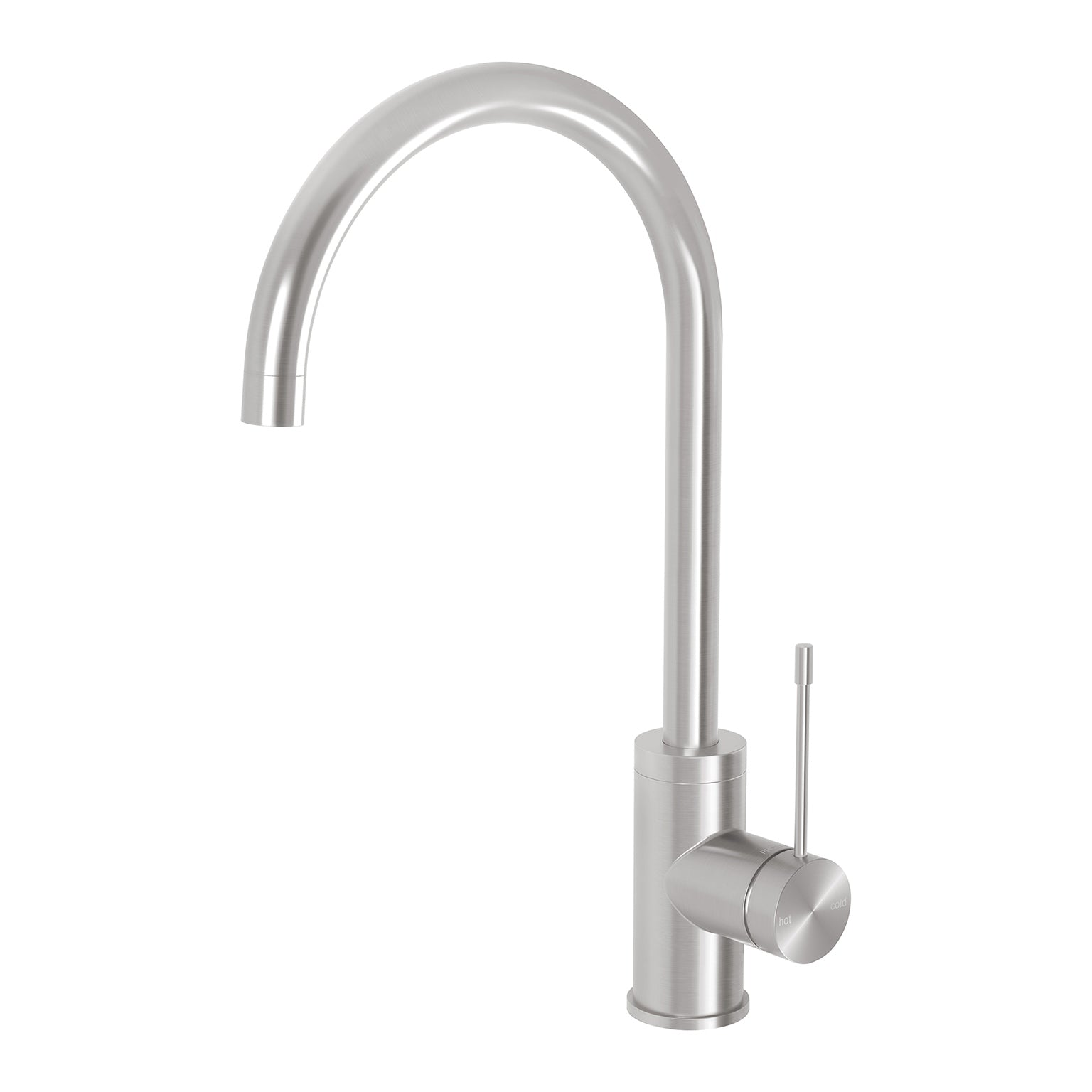 Phoenix Vivid Slimline SS 316 Sink Mixer 200mm Gooseneck – Lead Free