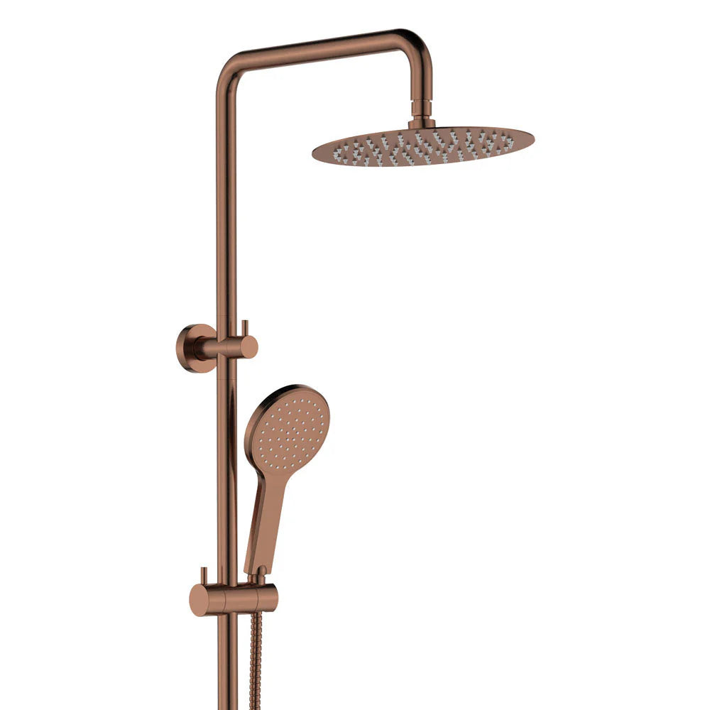 Fienza Kaya Bathroom 10 Piece Package – Brushed Copper