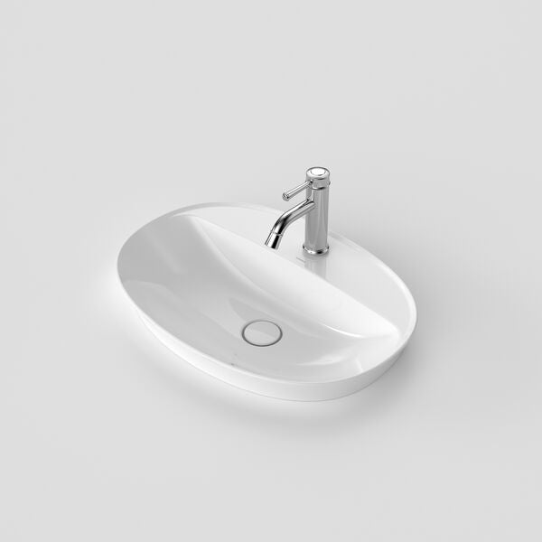 Caroma Riviere Inset Basin - 1 Tap Hole