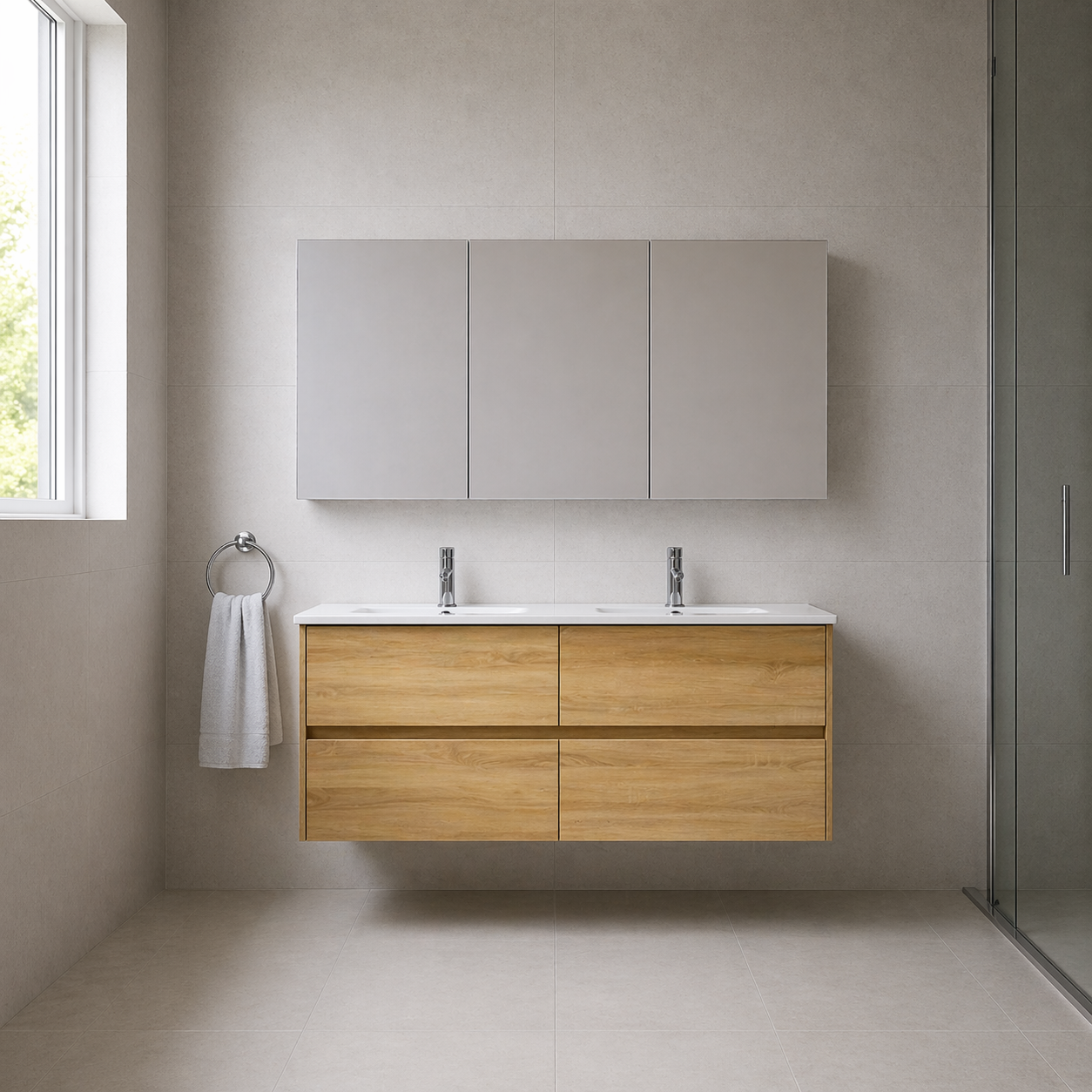 NUTRO Wall Hung Vanity
