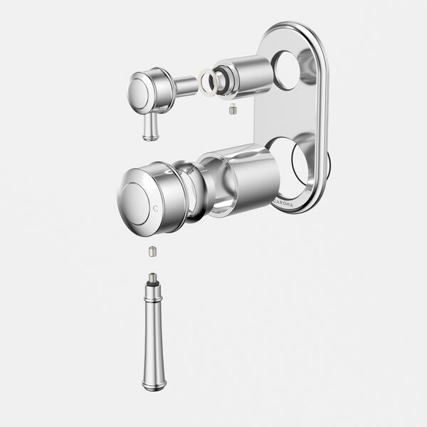 Caroma Riviere Bath/Shower Mixer with Diverter - Trim Kit