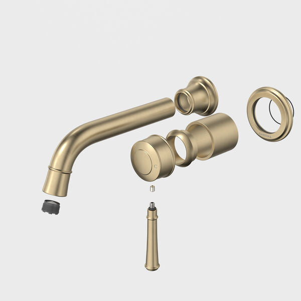 Caroma Riviere Wall Basin/Bath Mixer 175mm - Trim Kit