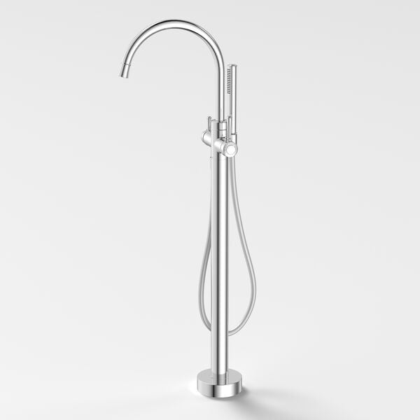 Caroma Riviere Freestanding Bath Filler with Handshower