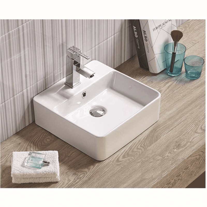 NIKO Above Counter Basin WB 4148B - Blue Bathware