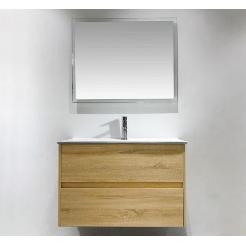 COMPLETE BATHROOM PACKAGE - EXON RANGE BRUSHED NICKEL WITH NUTRO VANITY