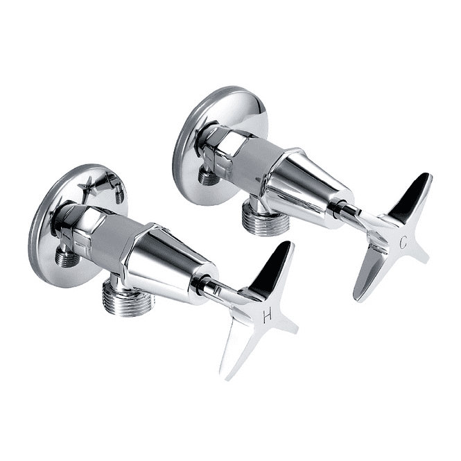 SEA STAR Washing Machine Taps WT 254 - Blue Bathware