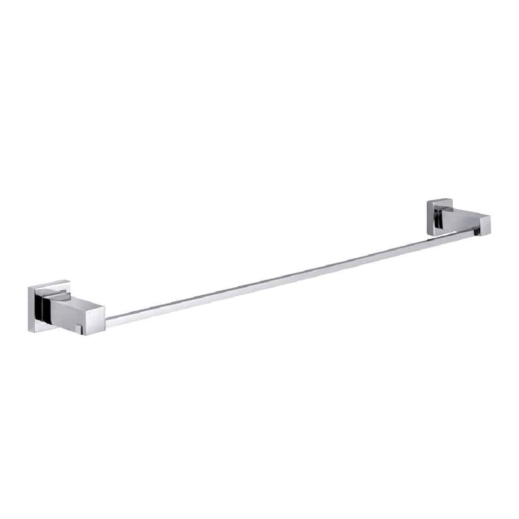 QUBI 750mm Single Towel Rail - Blue Bathware