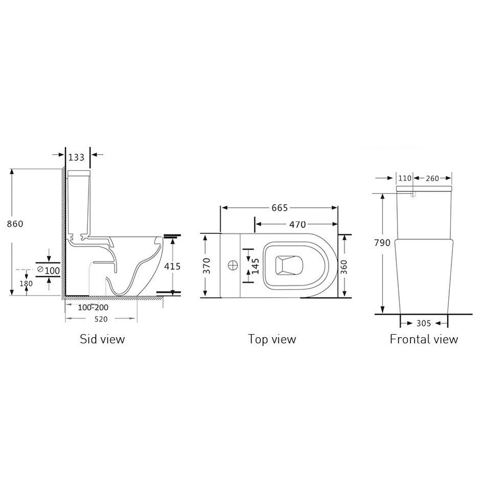 COMPLETE BATHROOM PACKAGE - EXON RANGE BRUSHED NICKEL WITH NUTRO VANITY