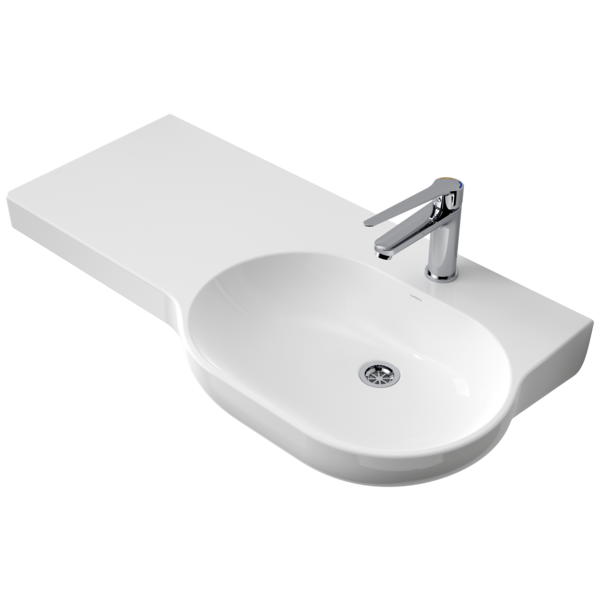 Caroma Opal® 920 LHS Wall Basin 1TH