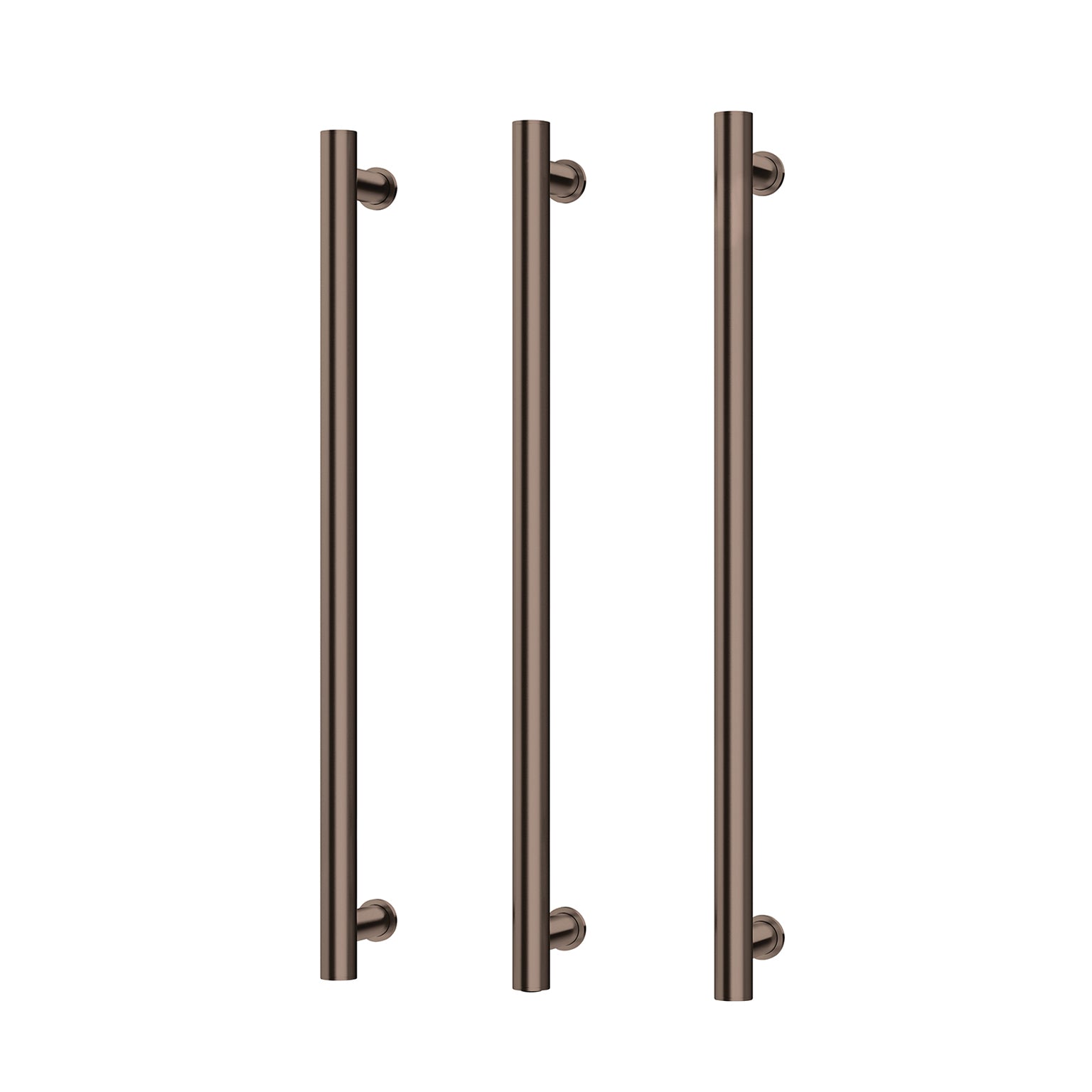 Phoenix Phoenix Heated Triple Towel Rail Round 800mm