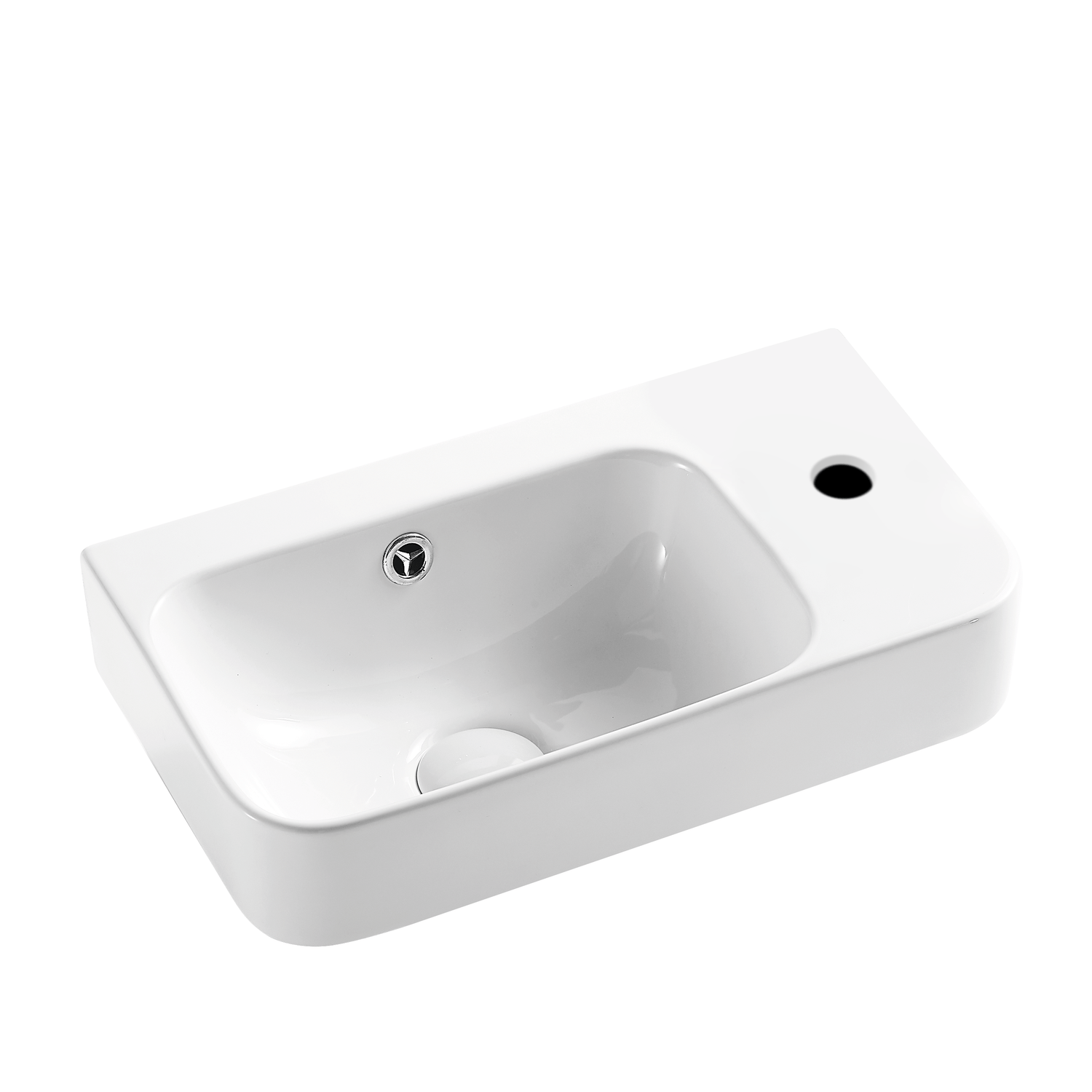 MILAN Wall Hung Basin WB 4526W - Blue Bathware