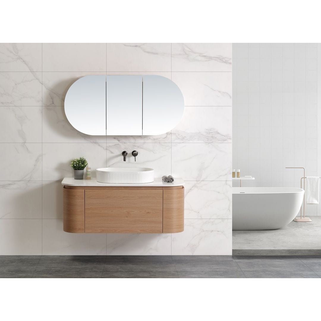 MILAN Wall Hung Vanity - Blue Bathware