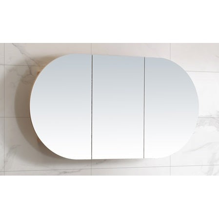 MILAN Mirror Cabinet - Blue Bathware