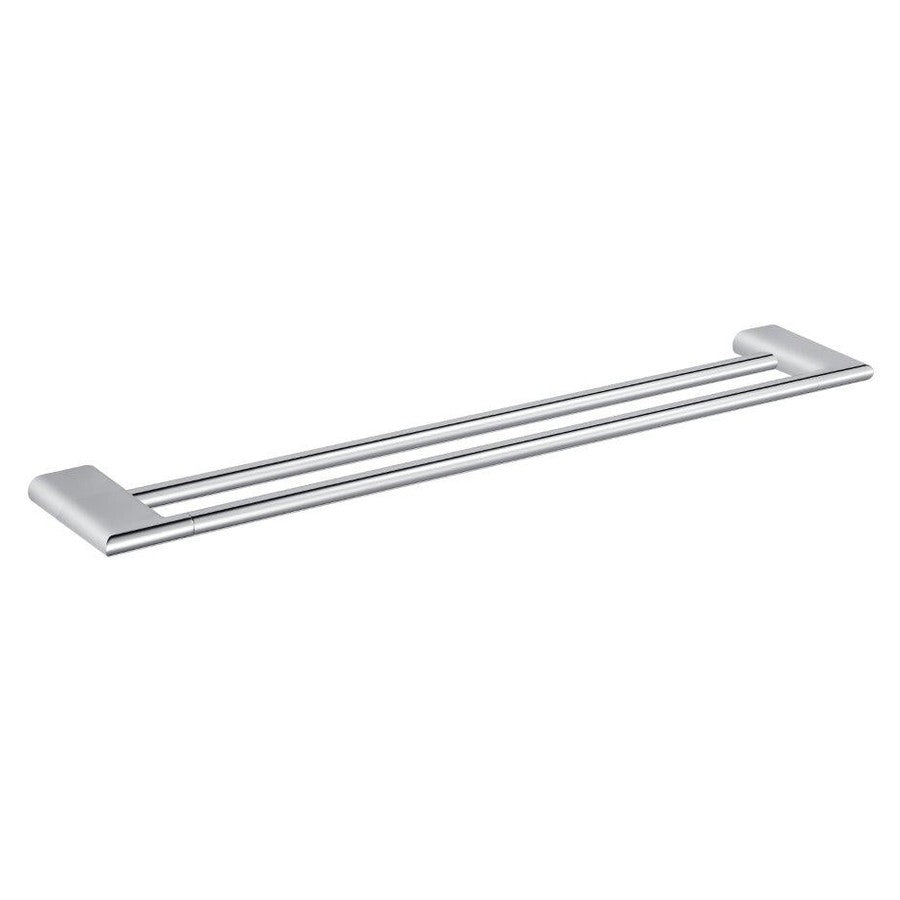 KENZO 750mm Double Towel Rail - Blue Bathware