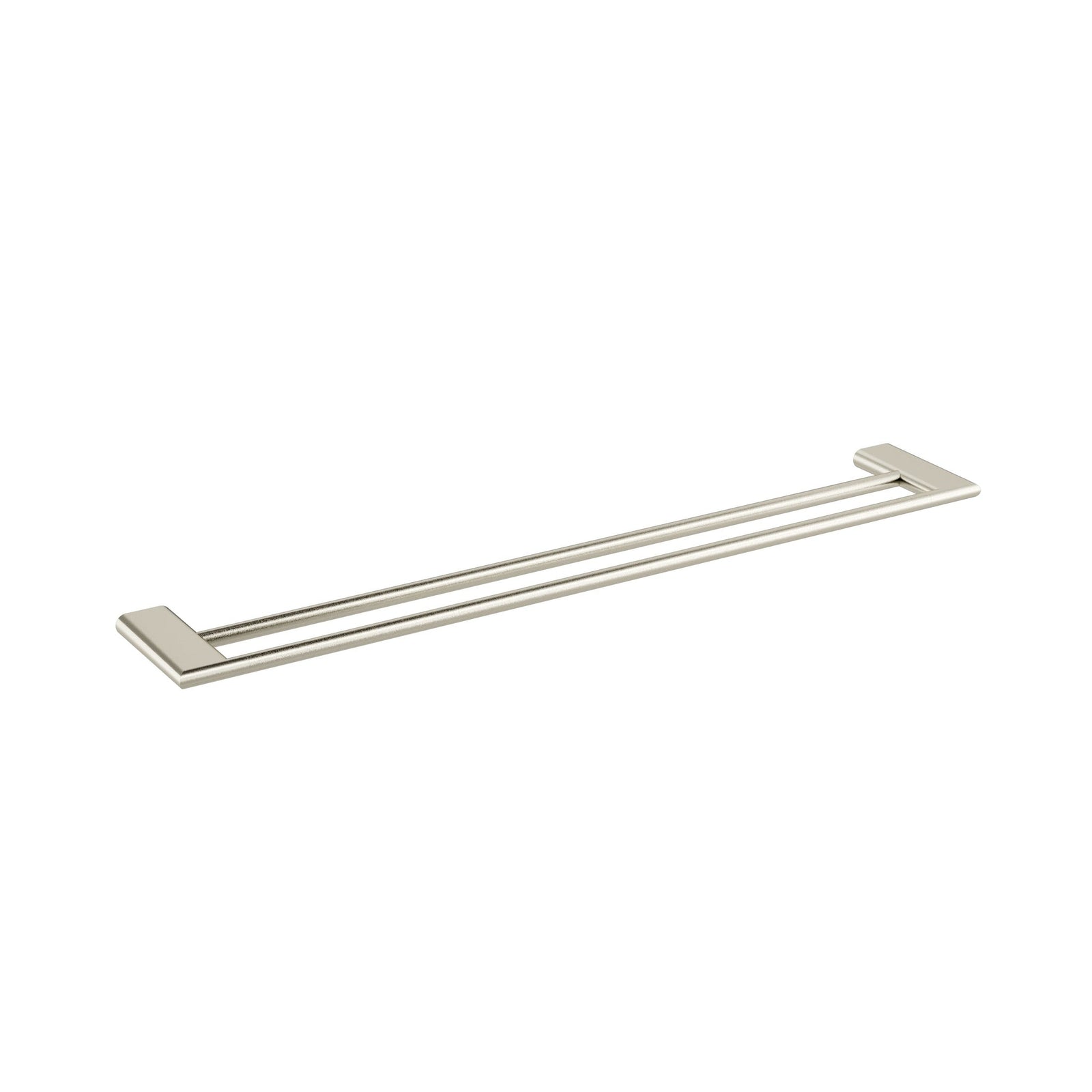 KENZO 750mm Double Towel Rail - Brushed Nickel