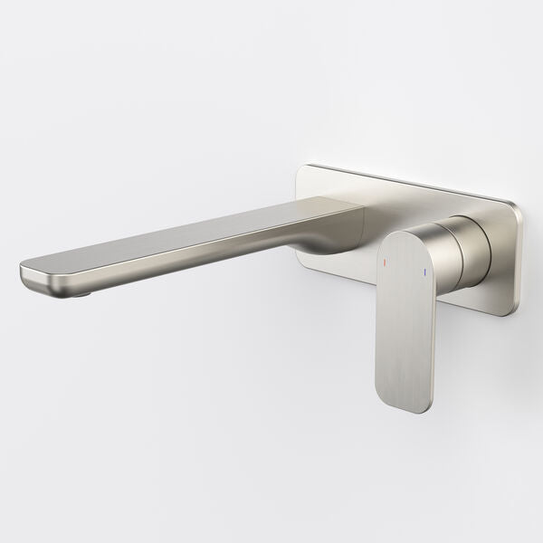 Caroma Luna® II EasySwitch Wall Basin/Bath Mixer 220mm (Complete Kit)