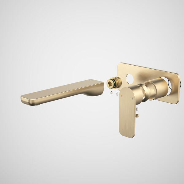 Caroma Luna® II EasySwitch Wall Basin/Bath Mixer 180mm - Trim Kit (In Wall Body not included)