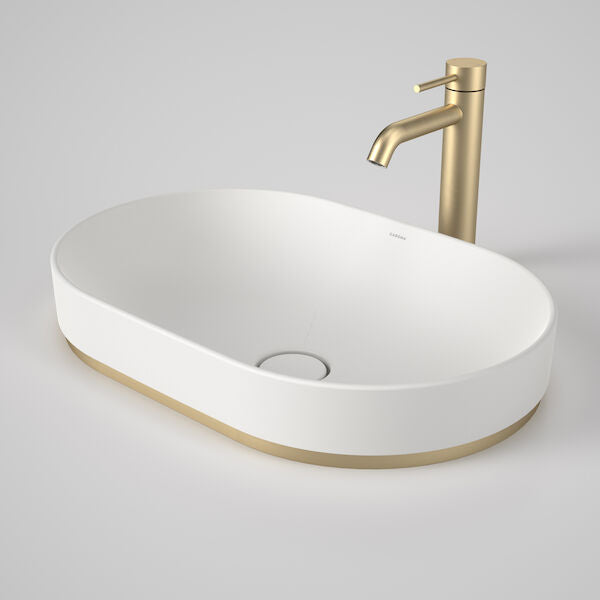 Caroma Liano II 530mm Pill Basin Dress Ring PVD